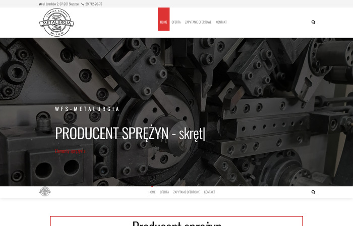 Wyszkowska Fabryka Sprężyn "METALURGIA" Sp. z o.o.