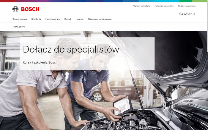 Centrum Szkoleniowe Techniki Motoryzacyjnej Bosch