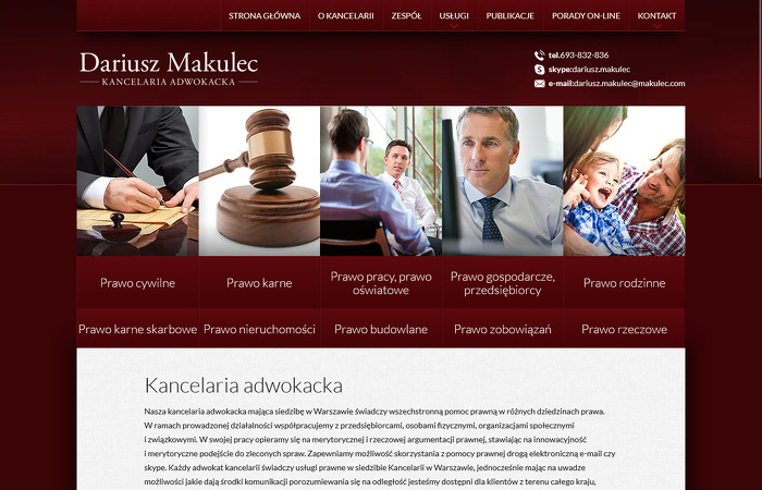 Adwokat Dariusz Makulec