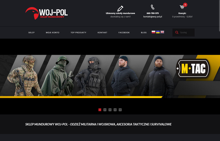 Sklep militarny Woj-Pol