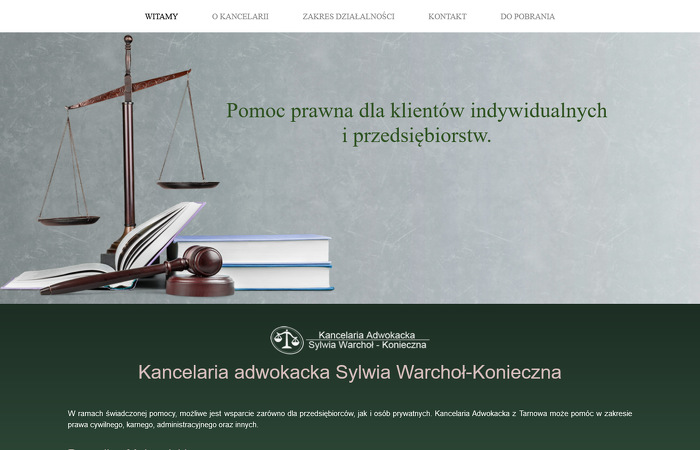 Kancelaria Adwokacka Adwokat Sylwia Warchoł-Konieczna