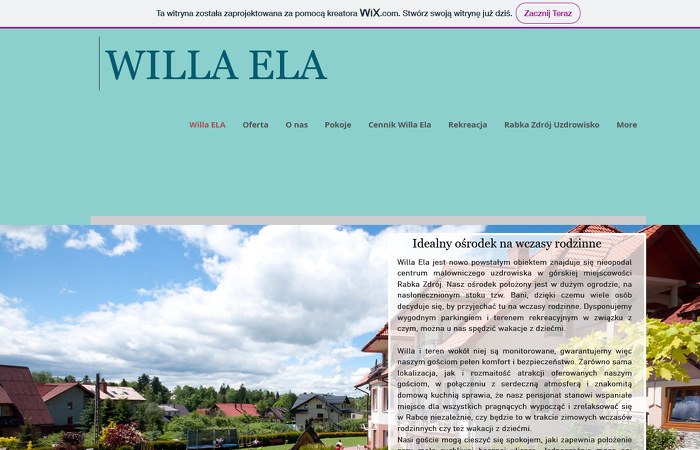 Wojciech Sroka WILLA \\\"ELA\\\"