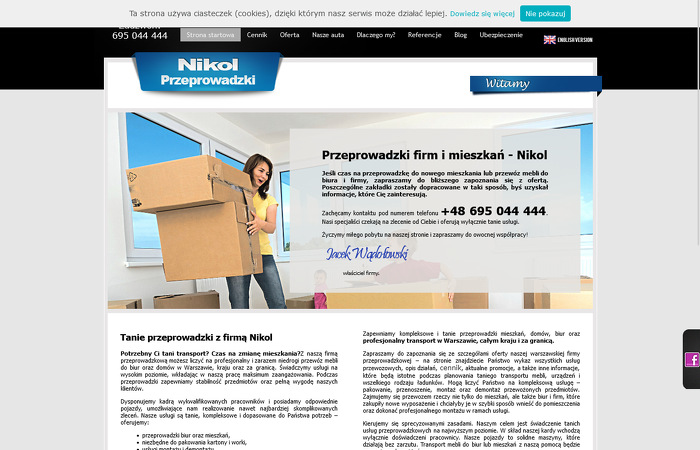 Przeprowadzki Nikol
